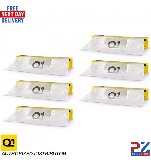 6X Q1 MASKING FILM SHEETING ROLL PREMIUM AUTOMOTIVE PAINT PROTECTON - 5M X 120M